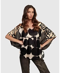 Alembika Women's Skye Butterfly Blouse