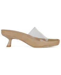 Jeffrey Campbell Women's Muon Footbed Kitten Heel Dress Sandals