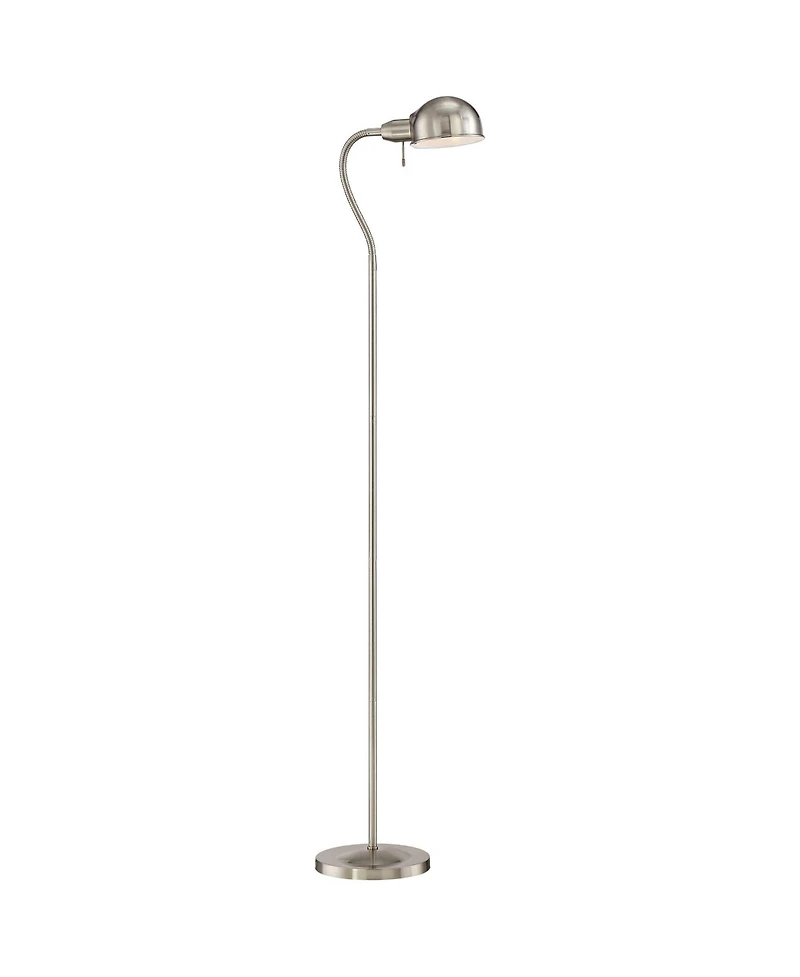360 Lighting Ridley Modern Adjustable Gooseneck Standing Floor Lamps, Set of 2, 61" Tall