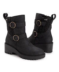Muk Luks Women's Fainley Faith Booties