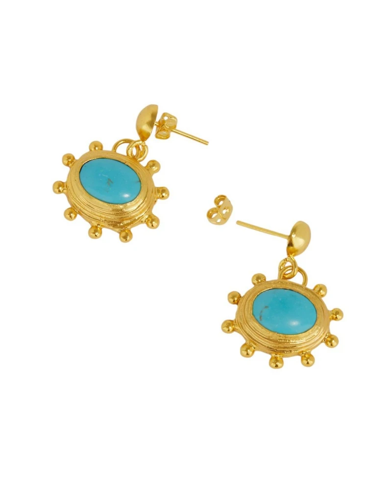 Ottoman Hands Zand Drop Earrings