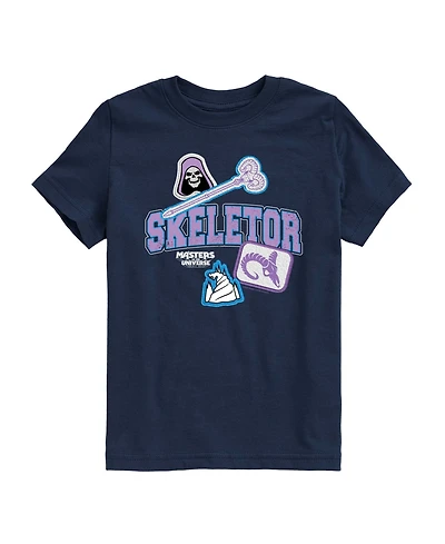 Instant Message Boys' 8-20 Masters of the Universe Skeletor Colligiate Short-Sleeve Graphic T-Shirt