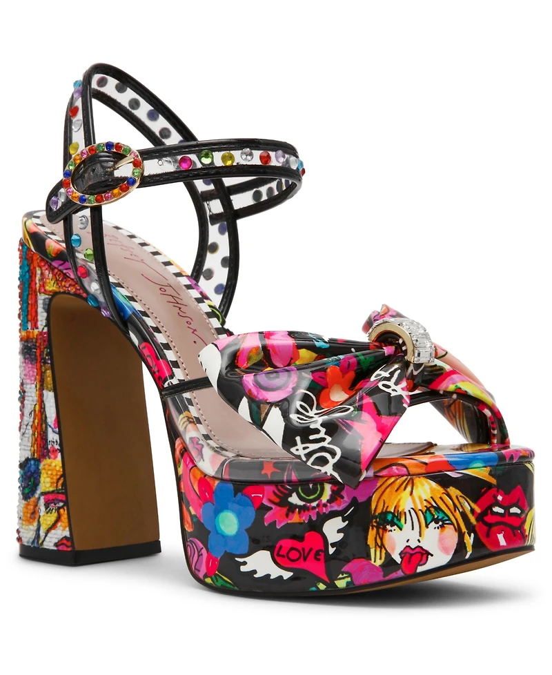 Betsey Johnson Women's Shelley Open Toe Dress Sandals