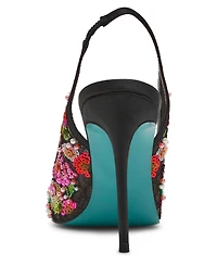 Betsey Johnson Women's Gerri Slingback Evening Sandals