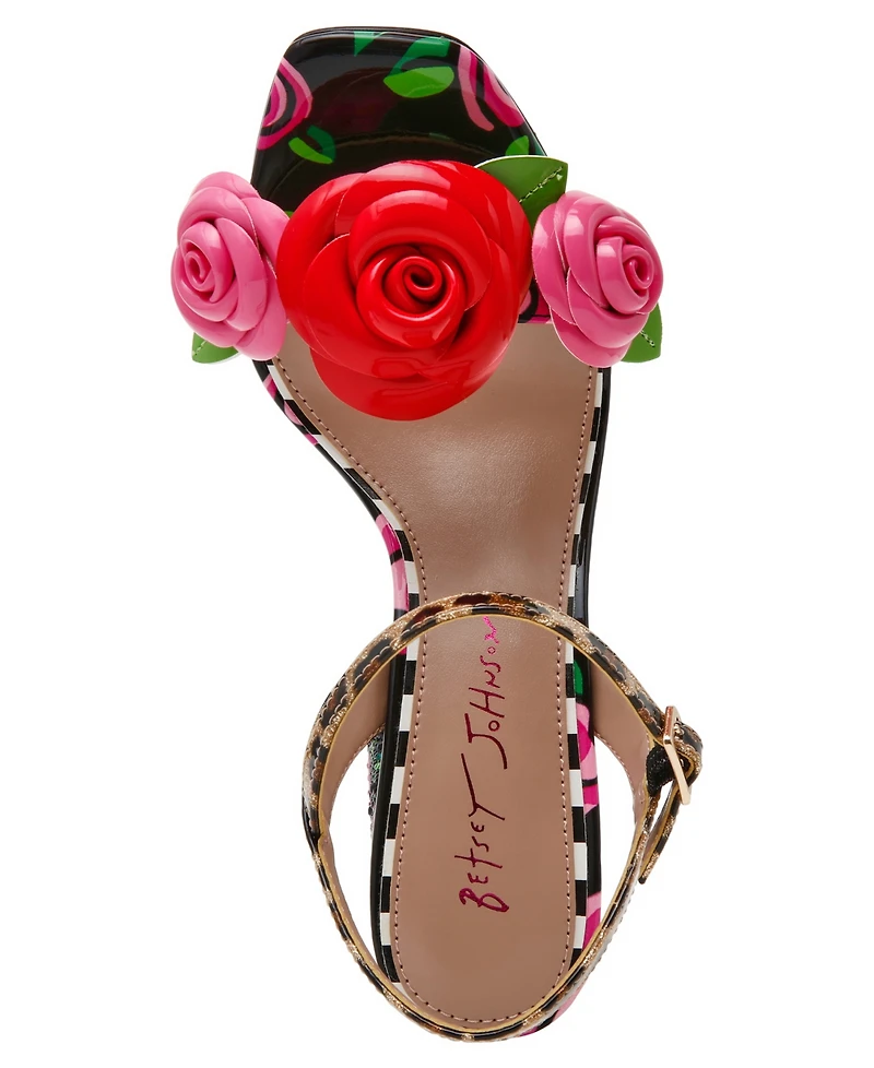 Betsey Johnson Women's Krystle Open Toe Dress Sandals