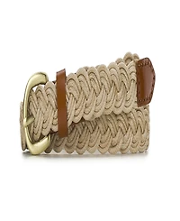 Patricia Nash Istres Rope and Leather Braided Belt