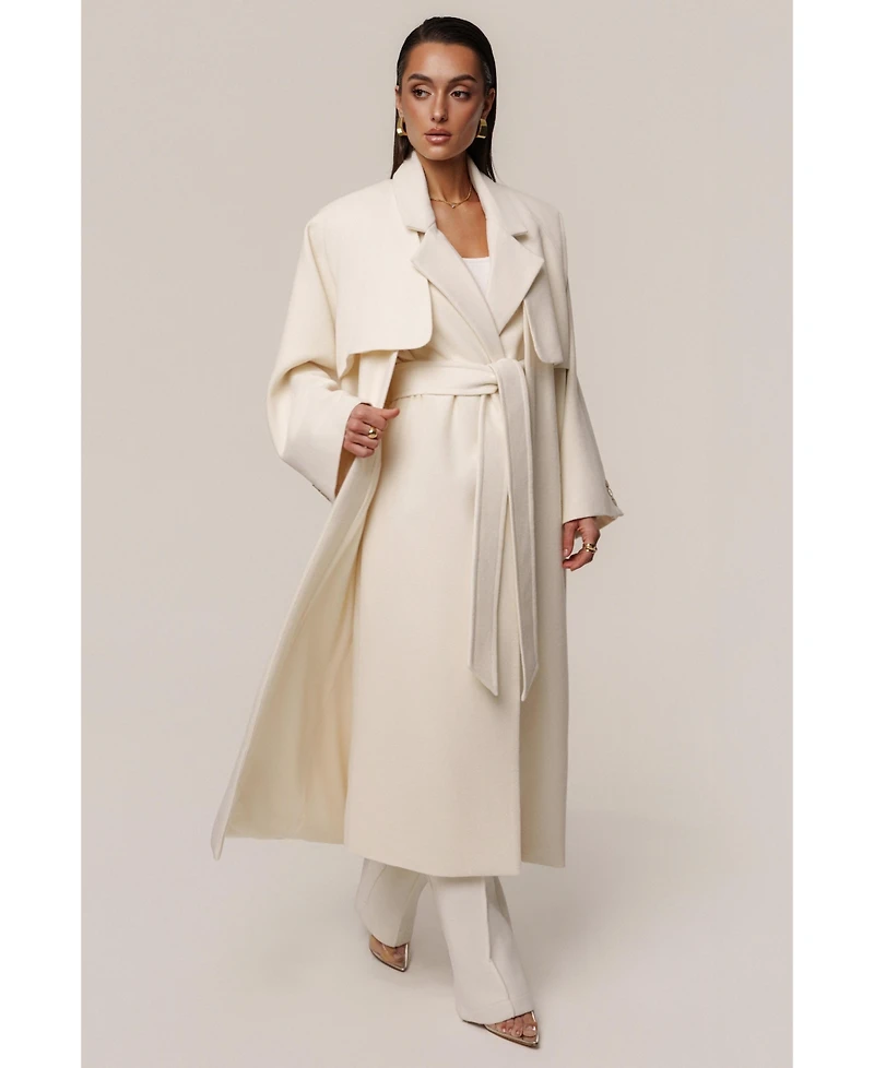 Jluxlabel Women's Cloud Woven Coat
