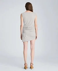 Kenneth Cole Women's Ruched Sleeveless Mini Dress