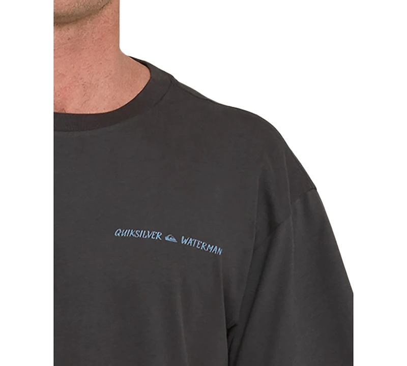 Quiksilver Waterman Men's Short-Sleeve Angler T-Shirt