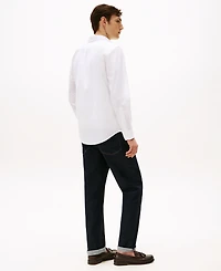 Tommy Hilfiger Men's Regular-Fit Stretch Poplin Button-Down Shirt