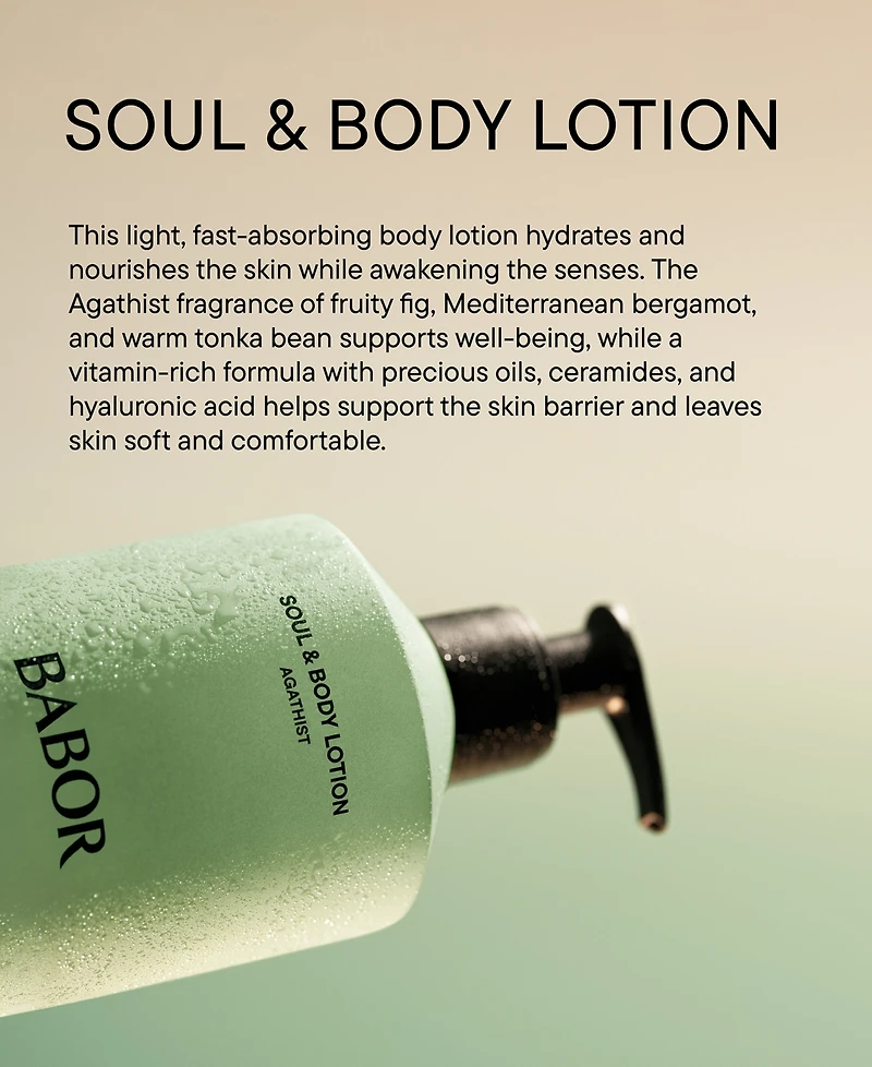 Babor Soul and Body Agathist Body Lotion, 8.4 oz.