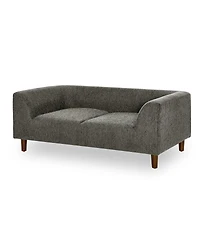 6thdruple Modern Pet Sofa Bed with Armrests and Backrest for Medium Small Breeds