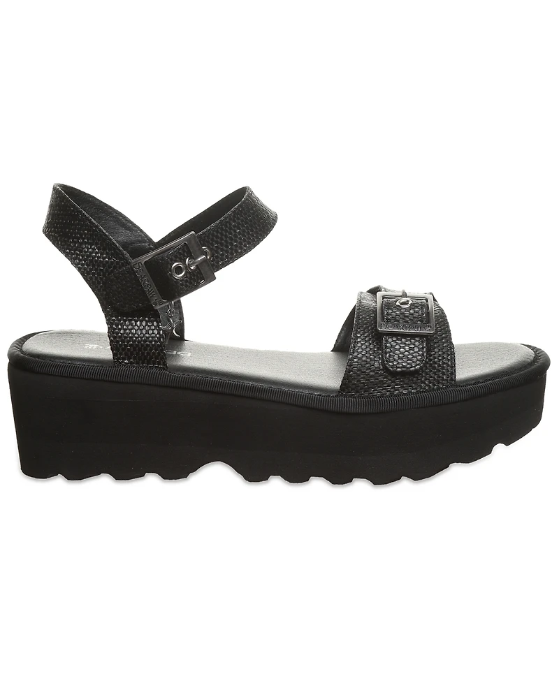 Bearpaw Women's Cassidy Platform Wedge Sandals