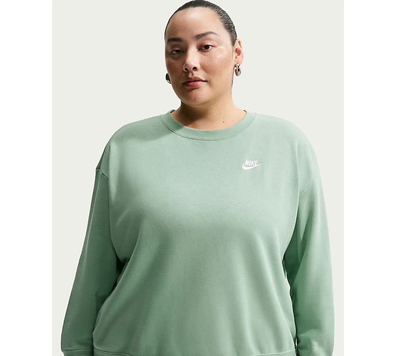 Nike Plus Sportswear Club Fleece Loose Crewneck Sweatshirt