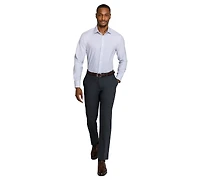 ConStruct Men's Slim-Fit Performance Stretch Comfort Dress Shirt