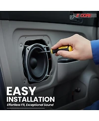 5 Core 4 Inch Subwoofer 200W Car Audio Sub Woofer 4 Ohm Deep Bass Replacement Loud Speaker