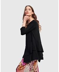 Alembika Women's Marielle Flounce Top