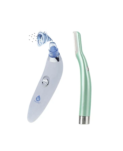 Pursonic The Ultimate Glow Duo Precision Dermaplaning and Sonic Pore Vacuum System