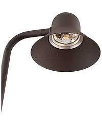 John Timberland Jayce High Modern Outdoor Landscape Path Lights Porch House Set of 2 Led Bulb Finish