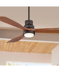 Casa Vieja Delta Oil-Rubbed Bronze Led Ceiling Fan