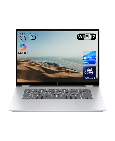 Hp OmniBook 7 16" 2-in-1 Laptop Intel Core Ultra 7 32GB Ram Intel Arc 140V 2TB Ssd Storage Windows 11 Home 60Hz - Silver
