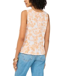 Vince Camuto Women's Peplum Crewneck Top