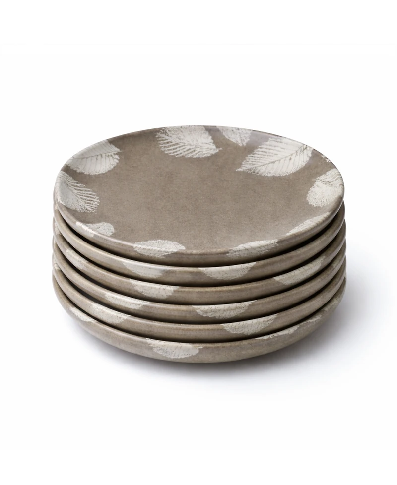 Porto Brasil Seiva Stoneware Dinner Plates, Set of 6