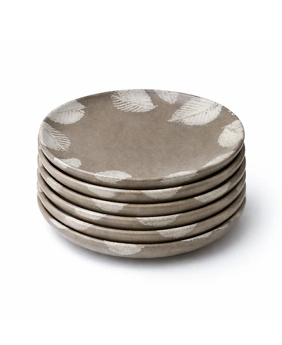 Porto Brasil Seiva Stoneware Dinner Plates, Set of 6