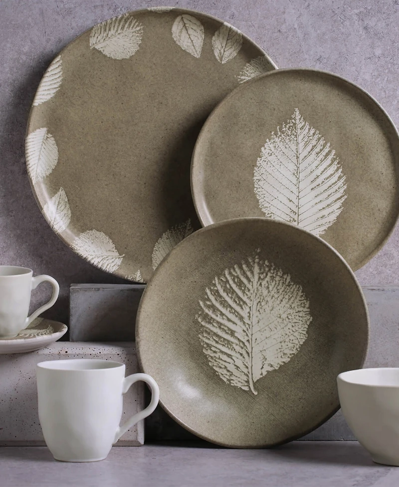 Porto Brasil Seiva Stoneware Salad Bowls, Set of 6