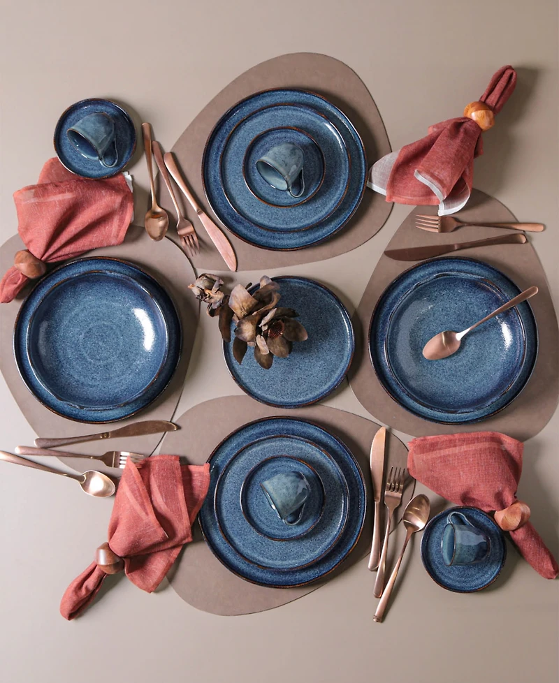 Porto Brasil Stoneware Dessert Plates