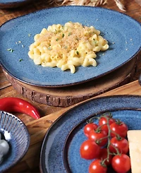 Porto Brasil Stoneware Oval Dinner Plates, Set of 6