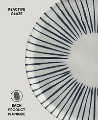 Porto Brasil Elemento Stoneware Bread Plates, Set of 6