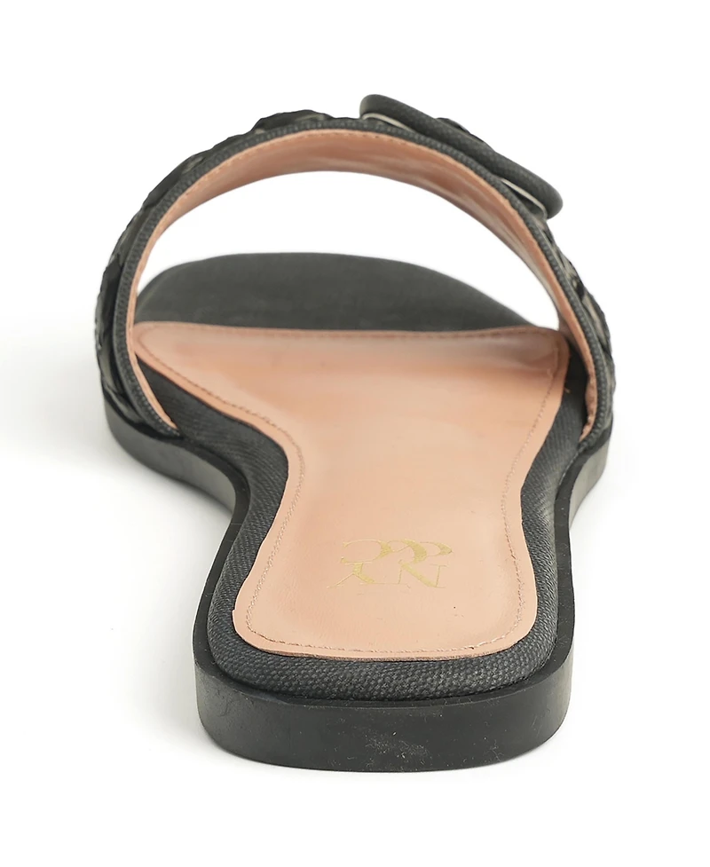 New York & Company Women's Amber Slides Sandals