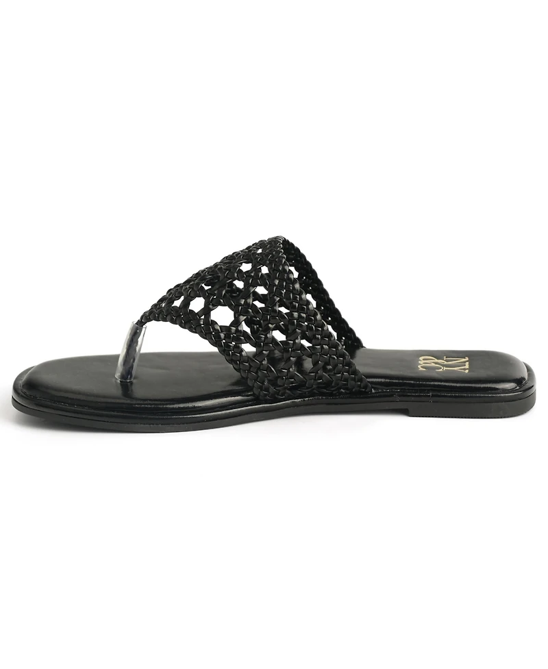 New York & Company Women's Phillipa Slides Sandals