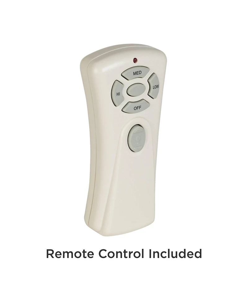 Casa Vieja 54" Hermitage Led Ceiling Fan with 24" Downrod