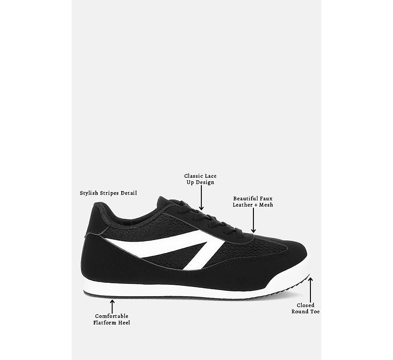 London Rag Women's Tibala Padded Collar Lace-Up Sneakers