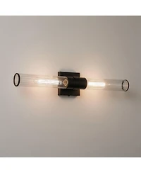 Possini Euro Design Adeline Wide 2-Light Bath Light