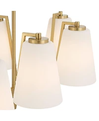 Possini Euro Design Tressel Glass 8-Light Chandelier