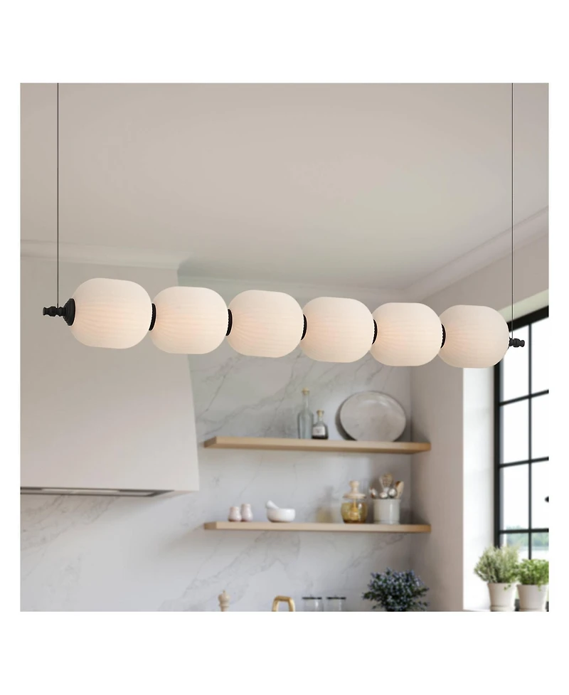 Possini Euro Design Phobos Led Linear Pendant Light