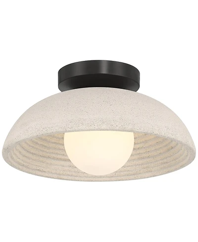 Possini Euro Design Positano Cement Ceiling Light