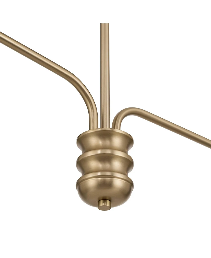 Possini Euro Design Nikos Matte 2-Light Shade Pendant Light