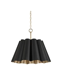 Possini Euro Design Possini Euro Olmos Wide 4-Light Metal Pendant Light