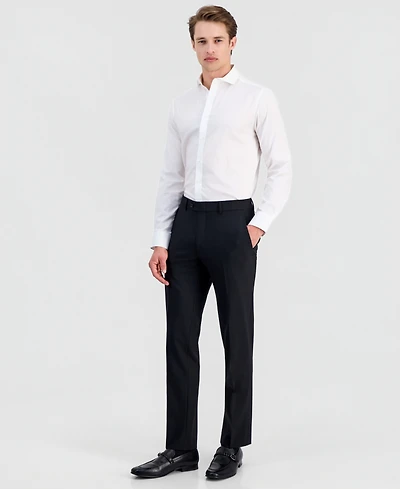 Bar Iii Men's Slim-Fit Wool Suit Pants, Created for Macy's