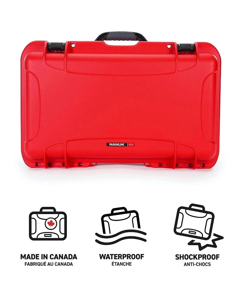 Nanuk 935 Wheeled Waterproof Hard Case Pro Photo Kit