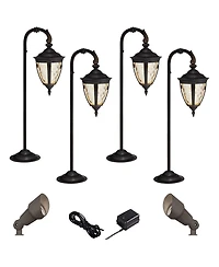 John Timberland Bellagio 8-Piece Led Path and Spot Light Set