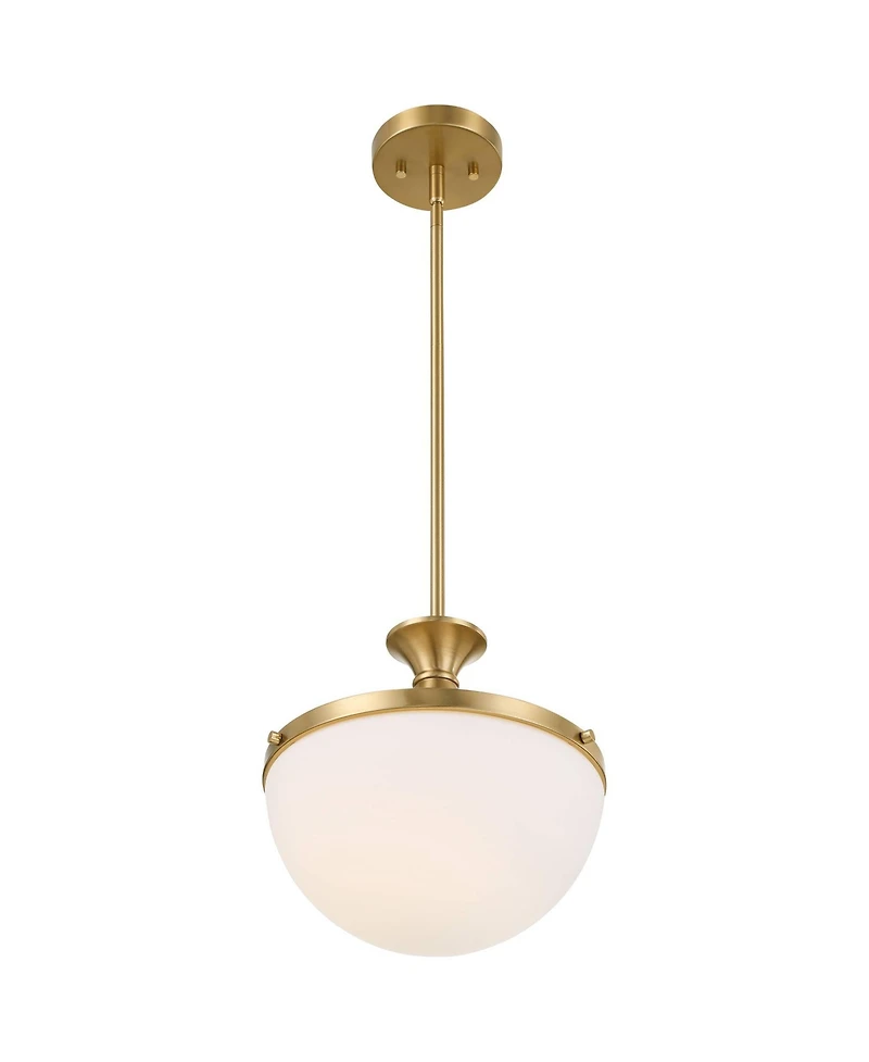 Possini Euro Design Possini Euro Giacomo 11 1/2" Wide Warm Brass Mini Pendant Light