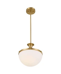 Possini Euro Design Possini Euro Giacomo 11 1/2" Wide Warm Brass Mini Pendant Light