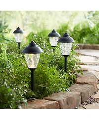 John Timberland Concord 18" High Country 10-Piece Outdoor Landscape Path and Spot Light Set Porch House Led Bulb