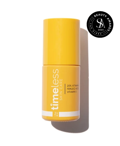 Timeless Skin Care 20% Vitamin C + E Ferulic Acid Serum 1oz