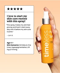 Timeless Skin Care Hydrating Matrixyl 3000 Peptides + Hyaluronic Acid Facial Spray w/ 4oz